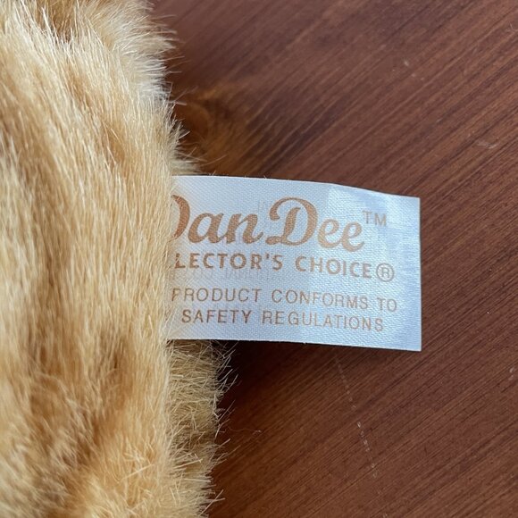 Dan Dee Collector's Choice Orange Tabby Kitty Cat Plush - Picture 7 of 7